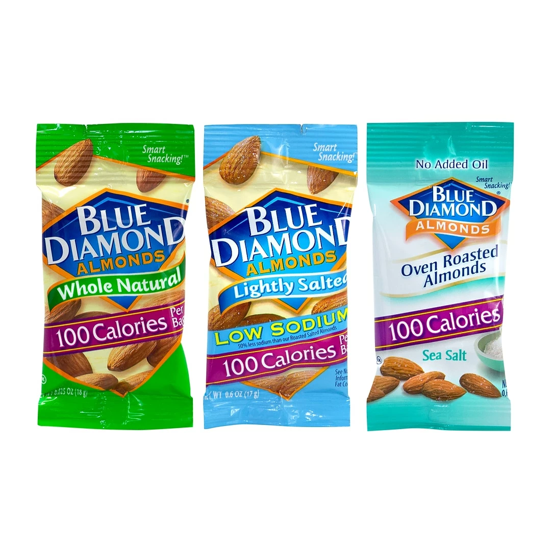 Blue Diamond Almonds Variety On-The-Go Pouches, 0.625 Oz., 42/Pack (220-00796) - Image 2