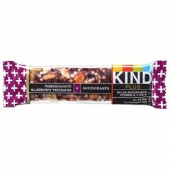KIND Plus Nutrition Boost Bars, Pomegranate Blueberry Pistachio Plus Antioxidants, Snack Bar, 1.4 Oz (17221)