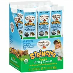 Organic Valley String Cheese, 1 Oz, 24 Count (307-00328)