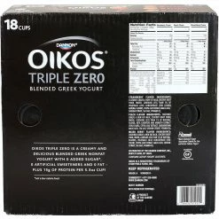 Dannon Oikos Triple Zero Blended Greek Nonfat Yogurt Variety Pack, 5.3 Oz., 18/Pack (902-00027) 11 Dannon Oikos Triple Zero Blended Greek Nonfat Yogurt Variety Pack, 5.3 Oz., 18/Pack (902-00027) -Mrs. Fields shop unnamed file 1104