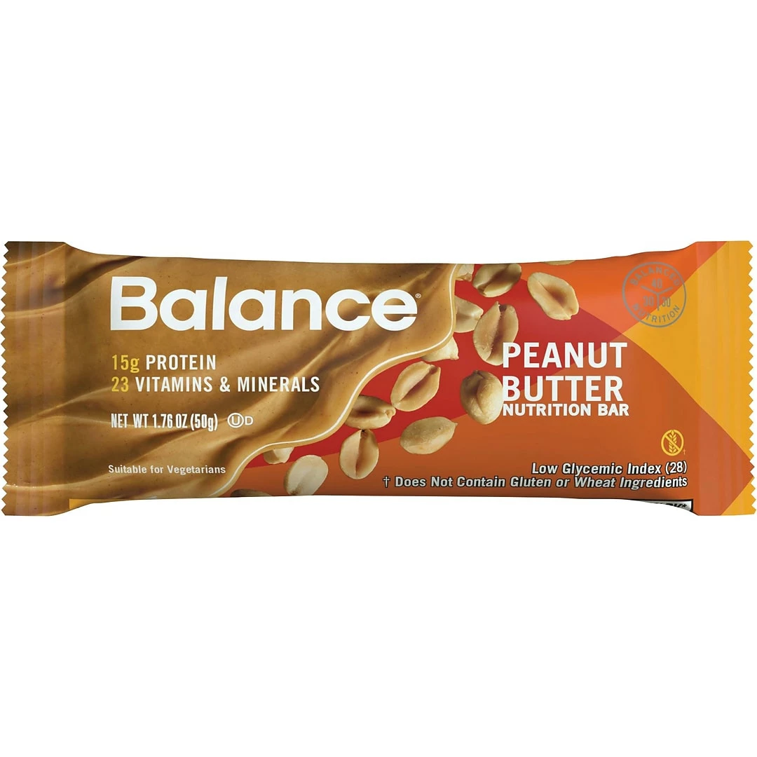 Balance Protein Bar, Peanut Butter, 1.76 Oz., 6/Box (NRN57985) - Image 2