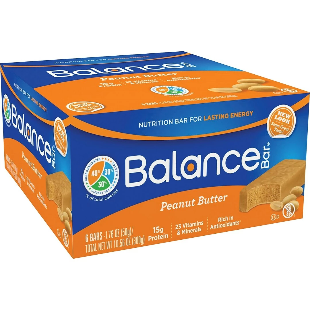 Balance Protein Bar, Peanut Butter, 1.76 Oz., 6/Box (NRN57985) - Image 4