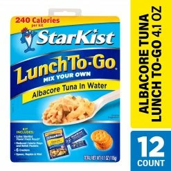 StarKist Lunch-To-Go Albacore Tuna In Water, 12/Pack (307-00211)