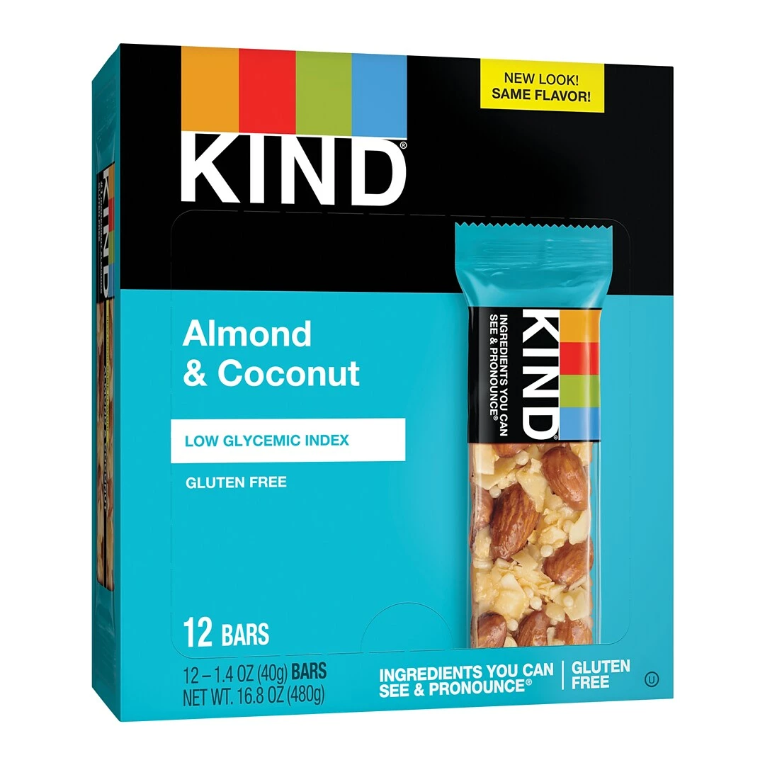 KIND Bar, Almond & Coconut, 1.4 Oz., 12/Box (PHW17828) - Image 3