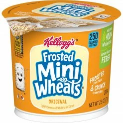 Keebler Frosted Mini Wheats Cereal, Original, 2.5 Oz., 6/Box (42798)