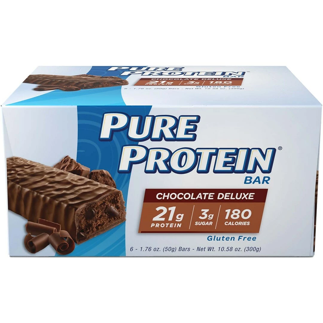 Balance Bar Pure Protein Chocolate Deluxe, Pack Of 6 (NRN13809) - Image 2