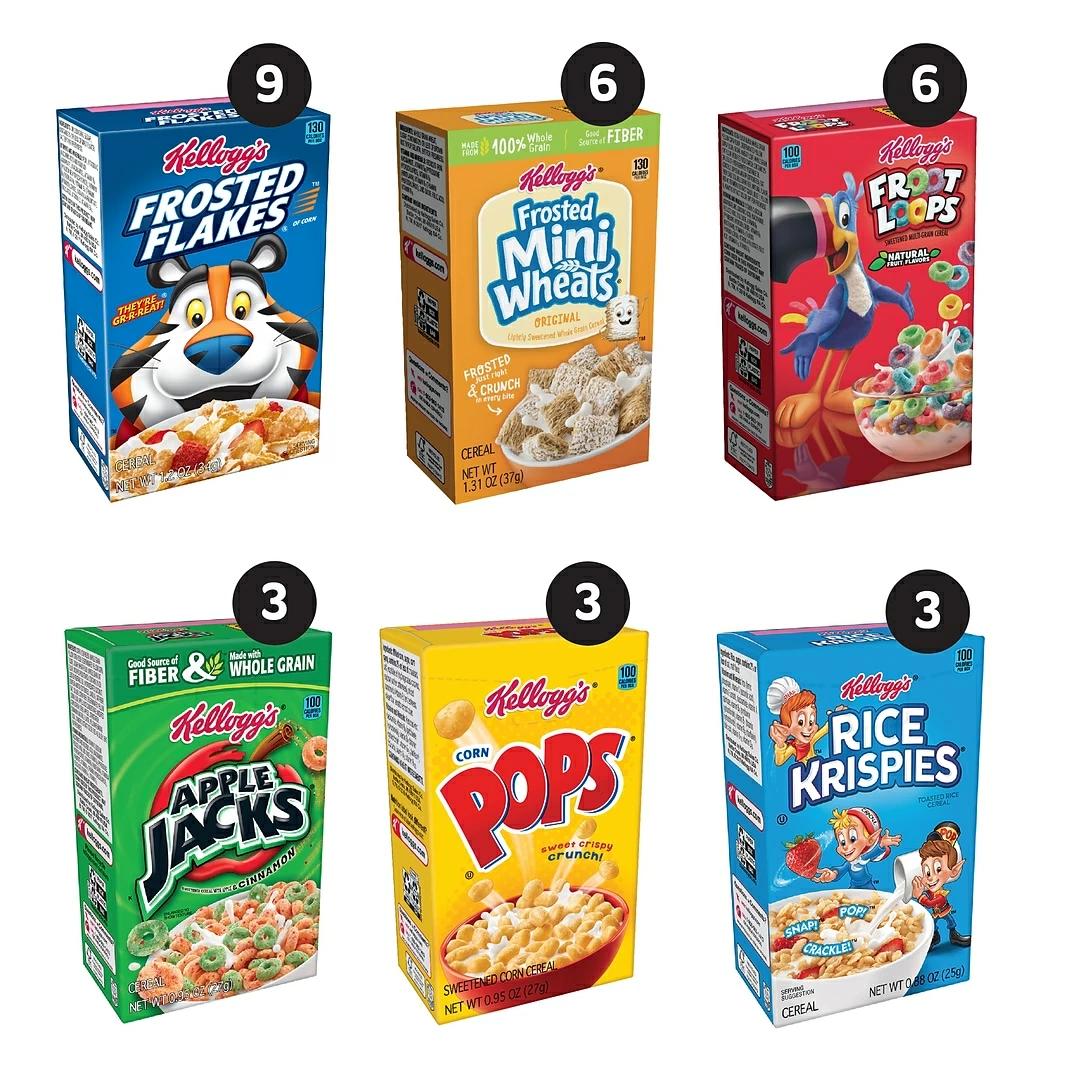 Kellogg's® Classic Assortment Cereal, 60/CT - Image 3