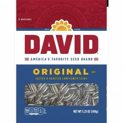 David® Sunflower Seeds, Original Flavor, 5.25 Oz. Bags, 12 Bags/Box