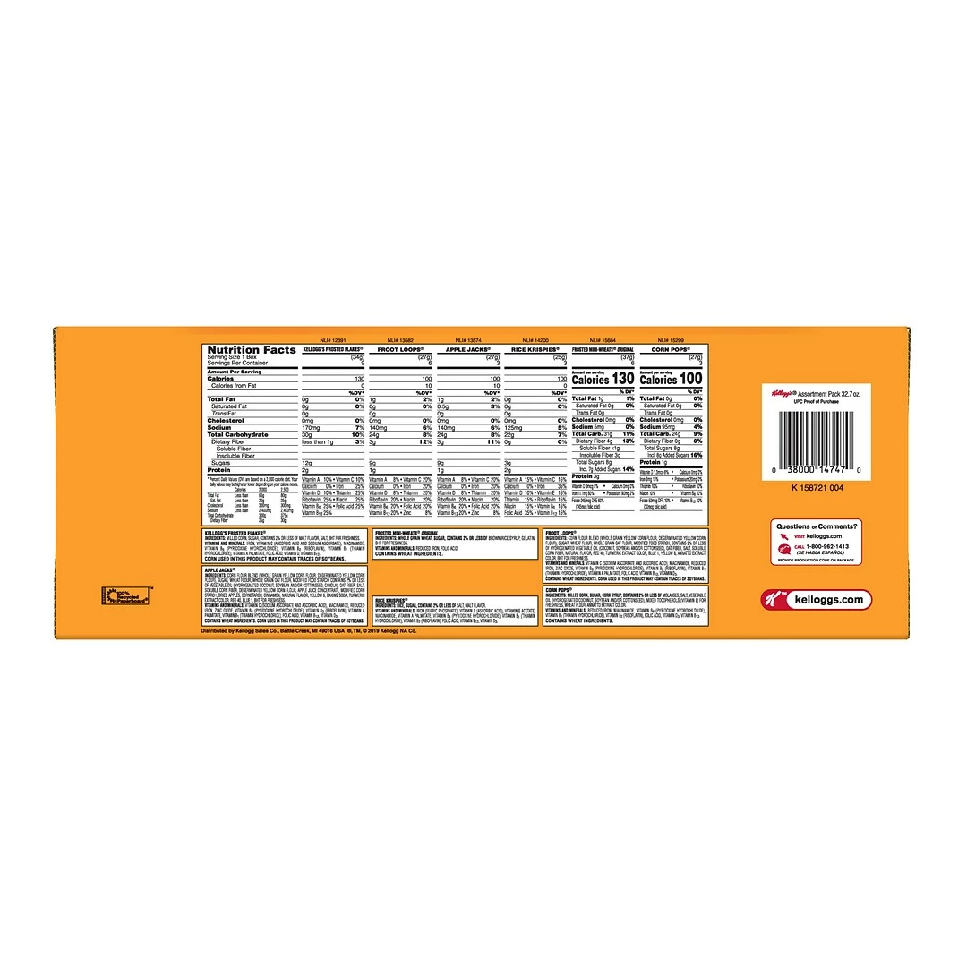 Kellogg's® Classic Assortment Cereal, 60/CT - Image 5