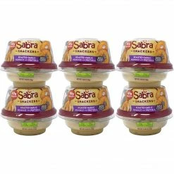Sabra Grab & Go Guacamole Snackers With Tostitos Dipping Rolls Assorted, 2.8 Oz., 6/Pack (301682)