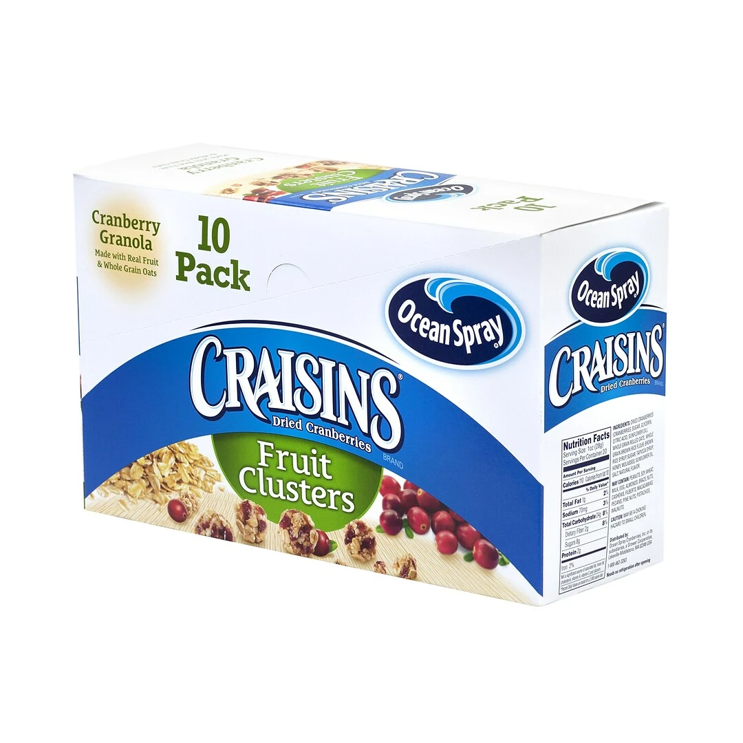 Ocean Spray Craisins, Milk Chocolate, 2 Oz., 10/Pack (307-00073) - Image 6