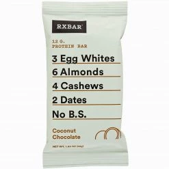 RX Bar RXBAR Coconut Chocolate Bar, 1.83 Oz, Box Of 12 (CGO00428)