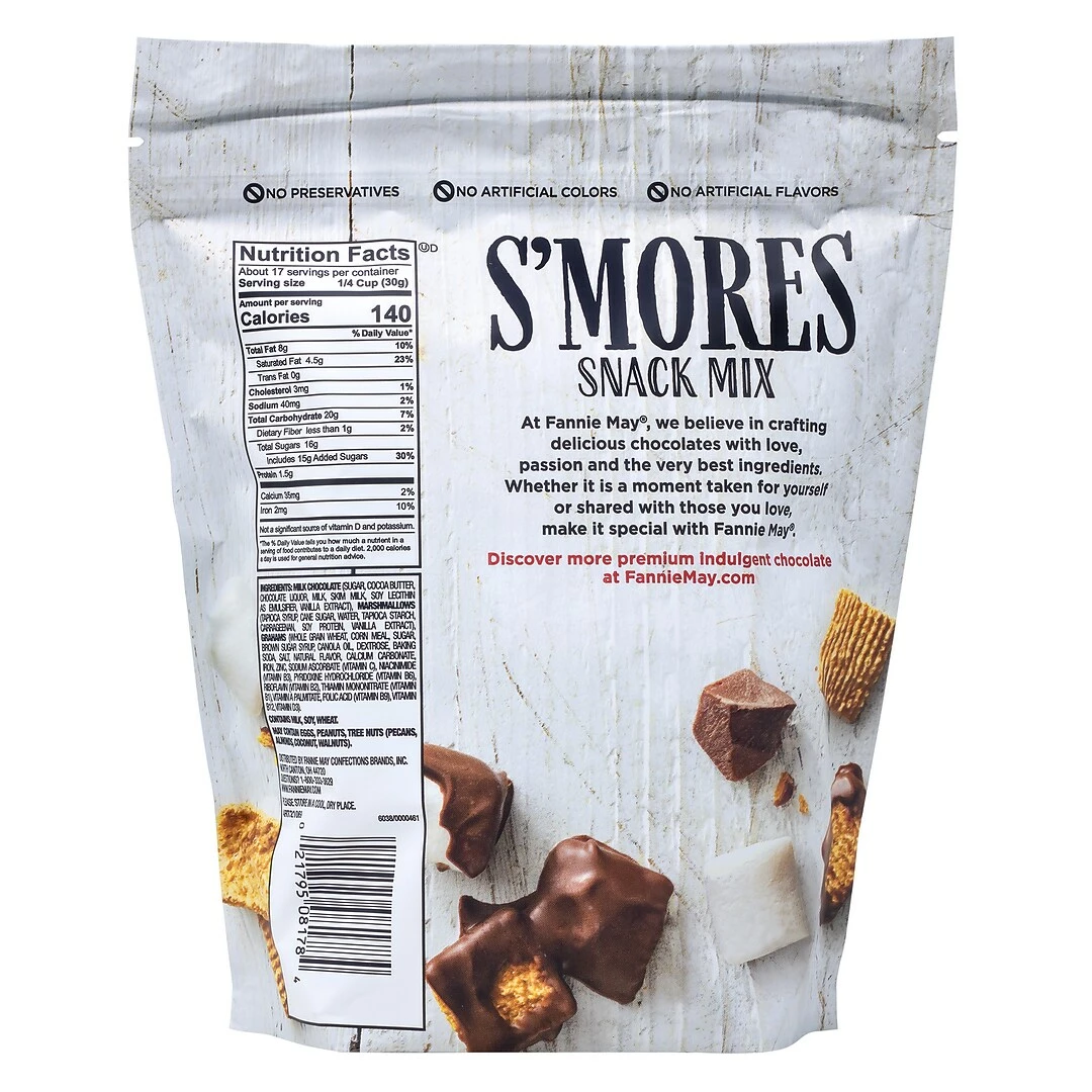 Fannie May S'mores Snack Mix 18oz - Image 2