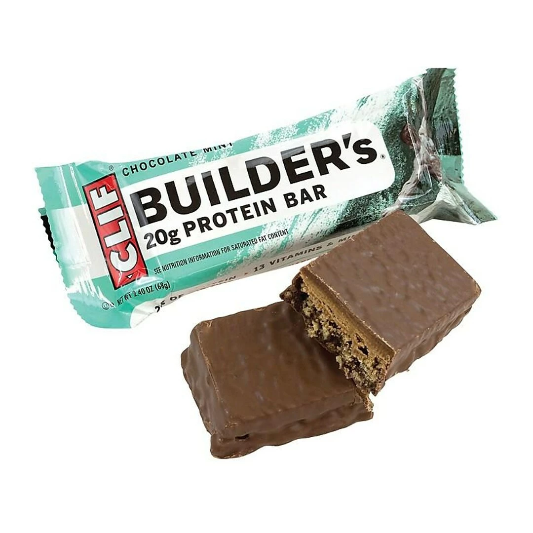 Clif Bar Builder's Protein Bar, Variety Pack, 2.4 Oz., 18/Pack (220-00543) - Image 3
