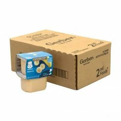 GERBER 2nd Foods Banana Baby Food, 4 Oz, 2-Packs, 8 Count (307-00055)