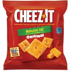 Cheez-It Cheese Cracker, Reduced Fat, 1.5 Oz., 60/Carton (KEE12226)