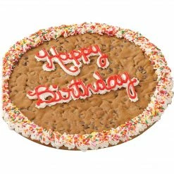 Mrs. Fields Cookie Birthday Cake, Chocolate Chip (ST4680)