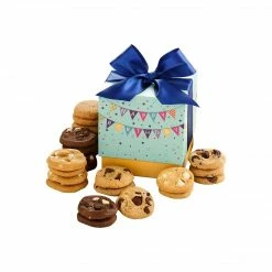 Mrs. Fields Nibblers Cookie Happy Birthday Box, Assorted Flavors, 19.2 Oz. (ST17EV241)