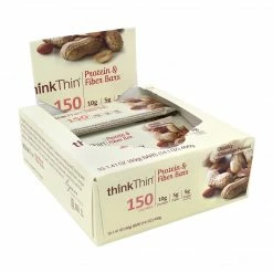 ThinkThin Protein Bars, Chunky Chocolate Peanut, 1.41 Oz, 10/Pack (307-00116)