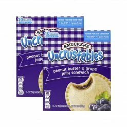 Smuckers Uncrustables Sandwich, 10 Sandwiches/Box, 2 Boxes/Pack (903-00135)