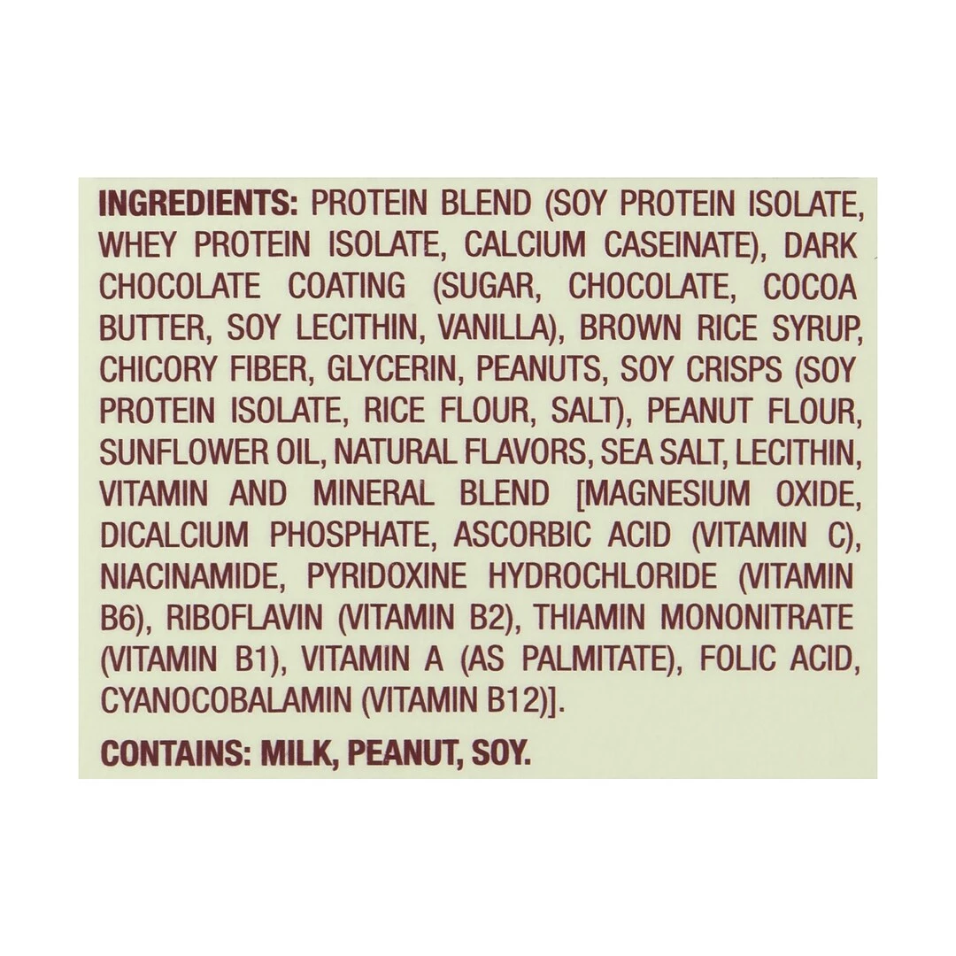 ThinkThin Protein Bars, Chunky Chocolate Peanut, 1.41 Oz, 10/Pack (307-00116) - Image 7