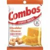 Combos Cheddar Cheese Pretzel Baked Snacks 6.3 Oz Bag, Pack Of 12 (MMM42005)