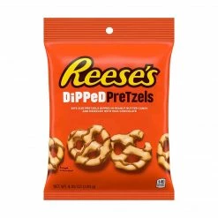 REESE'S Dipped Pretzels, 4.25 Oz., 4 Count (21461)