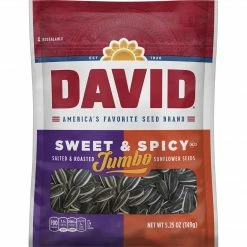 David Jumbo Seeds Sweet And Salty, 5.25 Oz, 12 Count