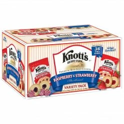 Knott's Berry Farm Raspberry And Strawberry Variety Club Pack, 36 Count (BIS59638)