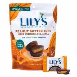 Lily’s Lily's Milk Chocolate Peanut Butter Cups 9.6oz -Mrs. Fields shop unnamed file 1696