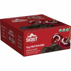 Skout Organic Protein Bars, Chocolate Cherry, 1.94 Oz., 12/Carton (12-001-01-01)