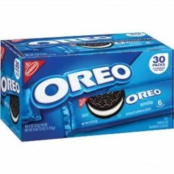 OREO Double Stuff Chocolate Sandwich Cookies, 5.6 Oz, 12 Count (304-00096)