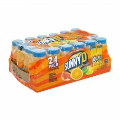 Sunny Delight Tangy Original Orange Flavored Citrus Punch, 6.75 Oz., 24/Pack (900-00121)