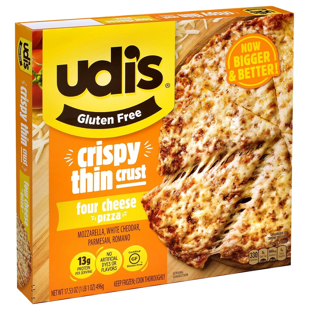Udi's Gluten Free Four Cheese Pizza, 3/Pack (603-00006) - Image 4