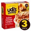 Udi's Gluten Free Italian Sausage Lasagna, 3/Pack (603-00004)