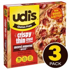 Udi's Gluten Free Pepperoni Pizza, 3/Pack (603-00005)