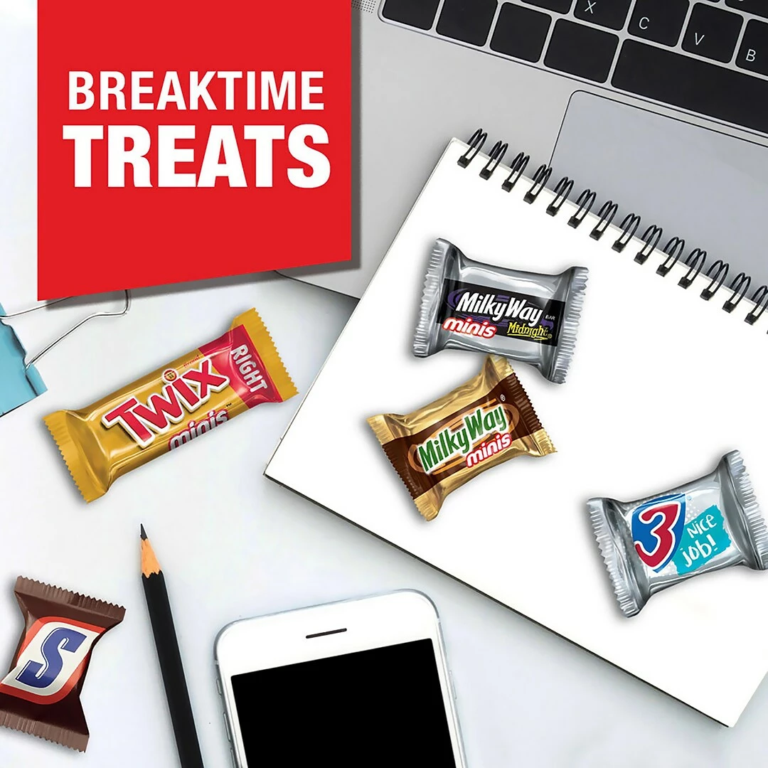 MARS Chocolate Favorites Minis Size Candy Bars Assorted Variety Mix Bag, 62.6 Oz, 205 Pieces (220-00016) - Image 6