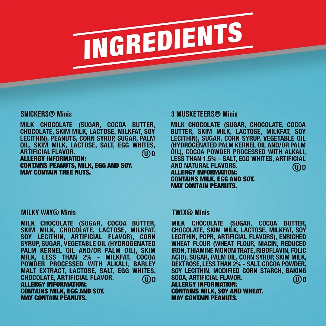MARS Chocolate Favorites Minis Size Candy Bars Assorted Variety Mix Bag, 62.6 Oz, 205 Pieces (220-00016) - Image 8