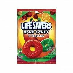 LifeSavers Life Savers 5 Flavors Hard Candy & Lollipops, Variety, 6.25 Oz. (NFG885011)