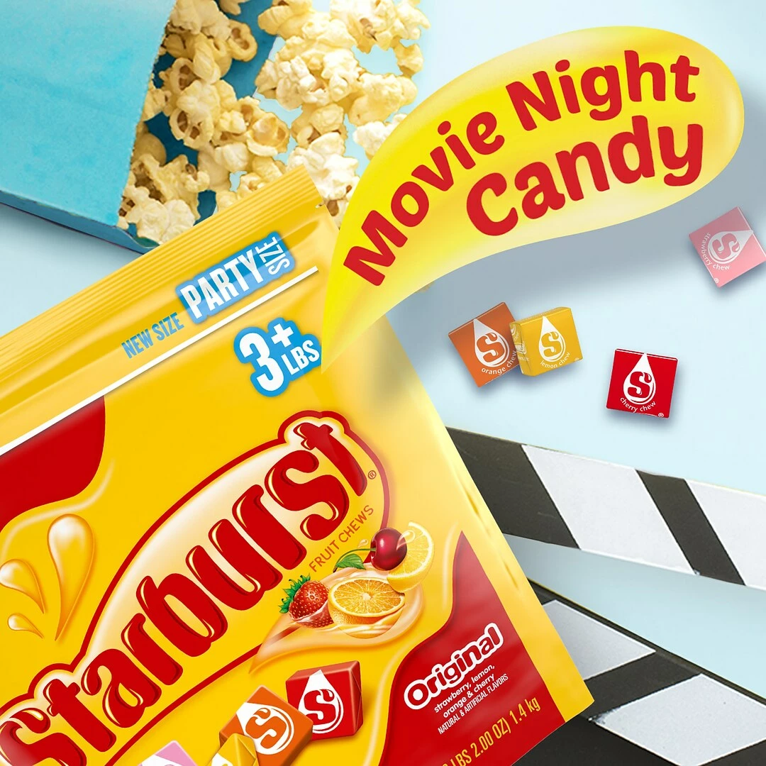 Starburst Original Fruit Chews, 41 Oz. Resealable Bag (MMM22649) - Image 5