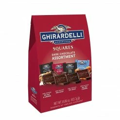 Ghirardelli Squares Premium Dark Chocolate Assortment, 14.86 Oz. (62274)