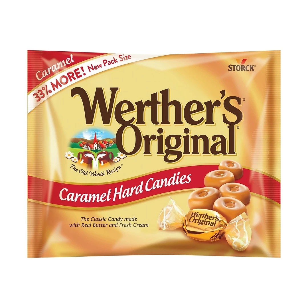Werther's Original Caramel Hard Candies, 12 Oz. (057669)