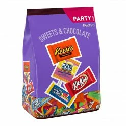 Hershey's REESE'S, KIT KAT® And JOLLY RANCHER Assortment Snack Size Candy, Individually Wrapped, 34.19 Oz