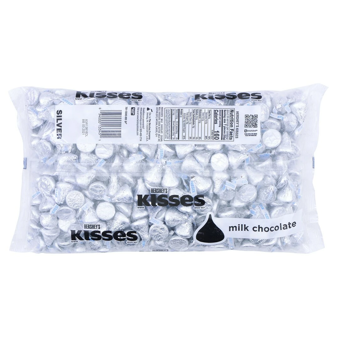 Fort Knox Silver Foil Coins, Milk Chocolate, 16 Oz. (227-0038) - Image 2