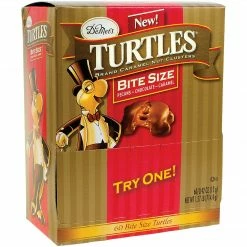 DeMet's Turtles Original Bite Size, 60 Pieces/Box (209-05618)