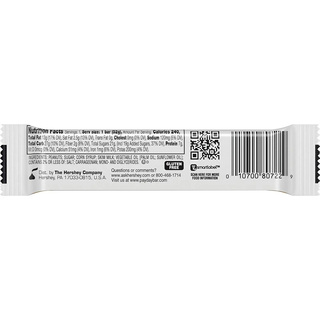 PayDay® Bars; 2.4-oz, 24/Box - Image 3