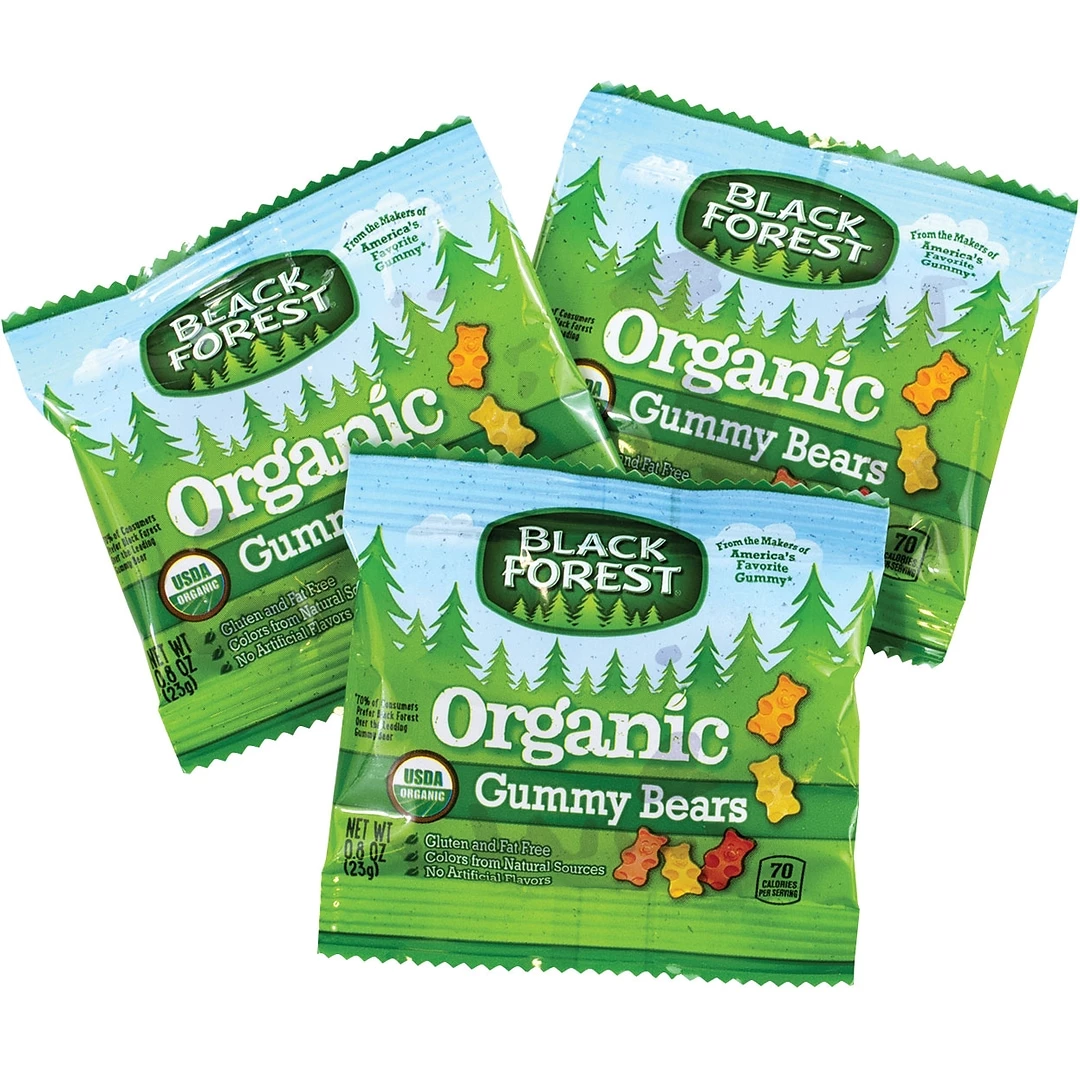 Black Forest Organic Gummy Bears, 0.8 Oz, 65 Count - Image 2