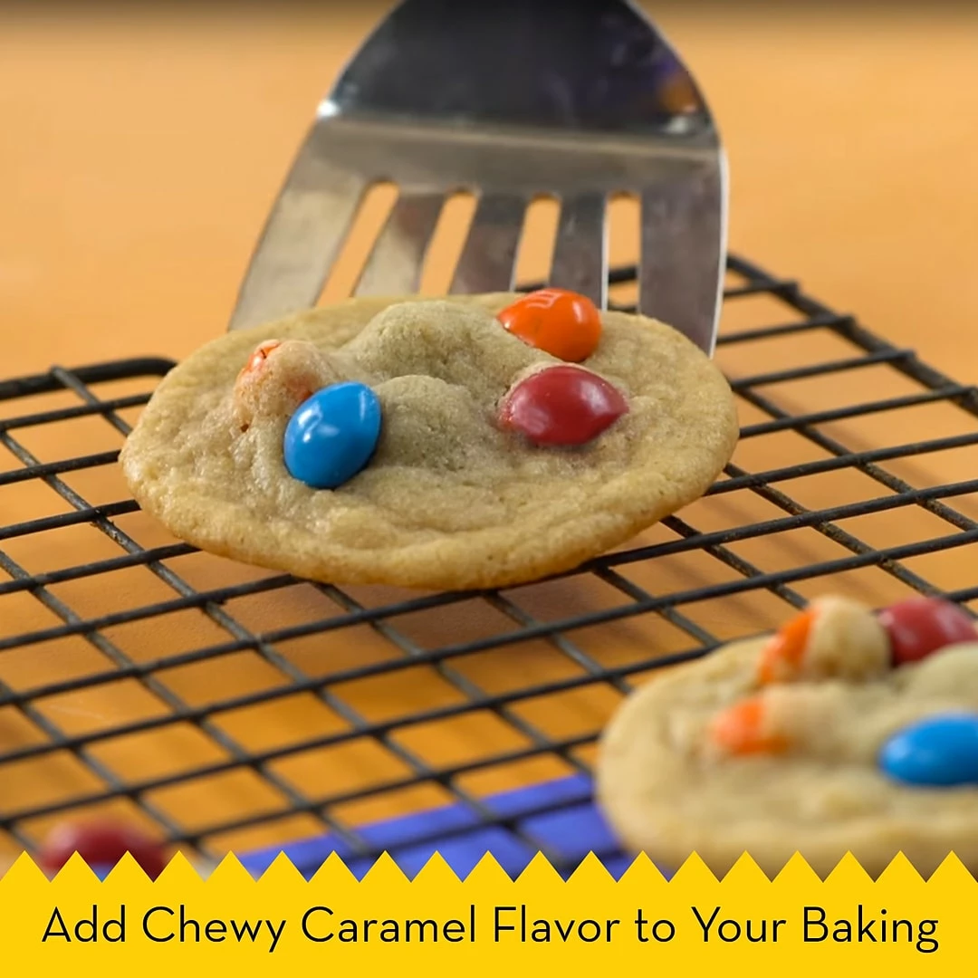 M&M'S Caramel Chocolate Candy Sharing Size Candy Bag, 9.6 Oz (MMM50887) - Image 4