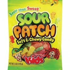 Sour Patch Kids Soft & Chewy Candy, 5 Oz., 12 Bags/Box (JAR1506225)