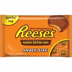REESE'S Snack Size Peanut Butter Cups, 19.5 Ounces (246-00012)